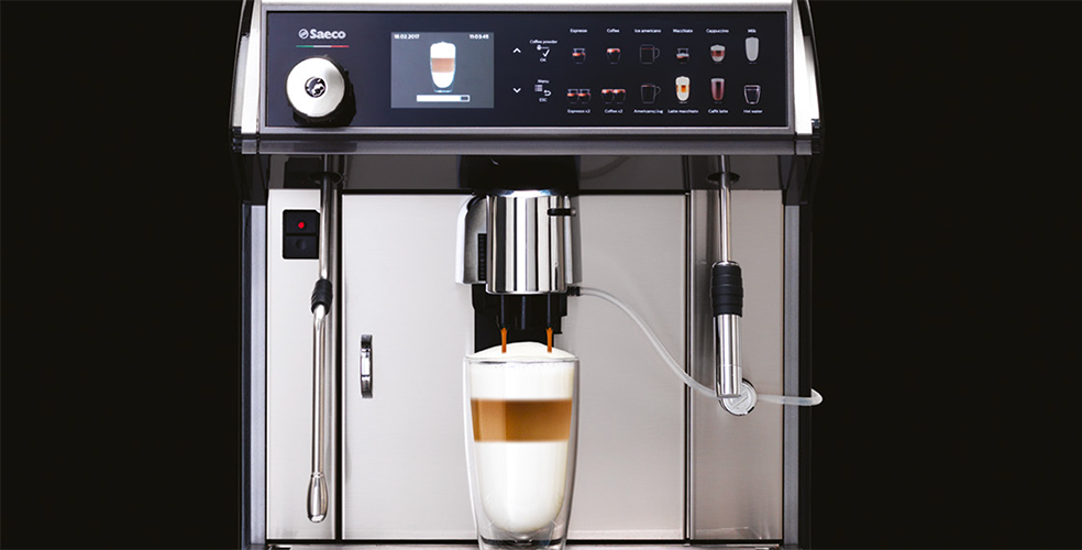 Machine à café Saeco Idea Restyle Cappuccino face zoom