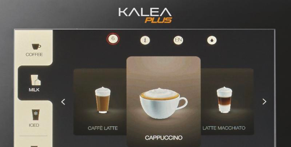 Machine à café Necta Kalea Plus écran