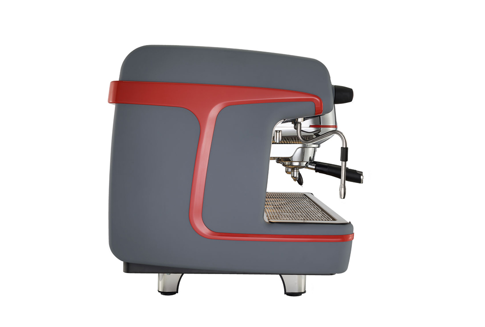 Machine à café LaCimbali M100 attiva gris cote