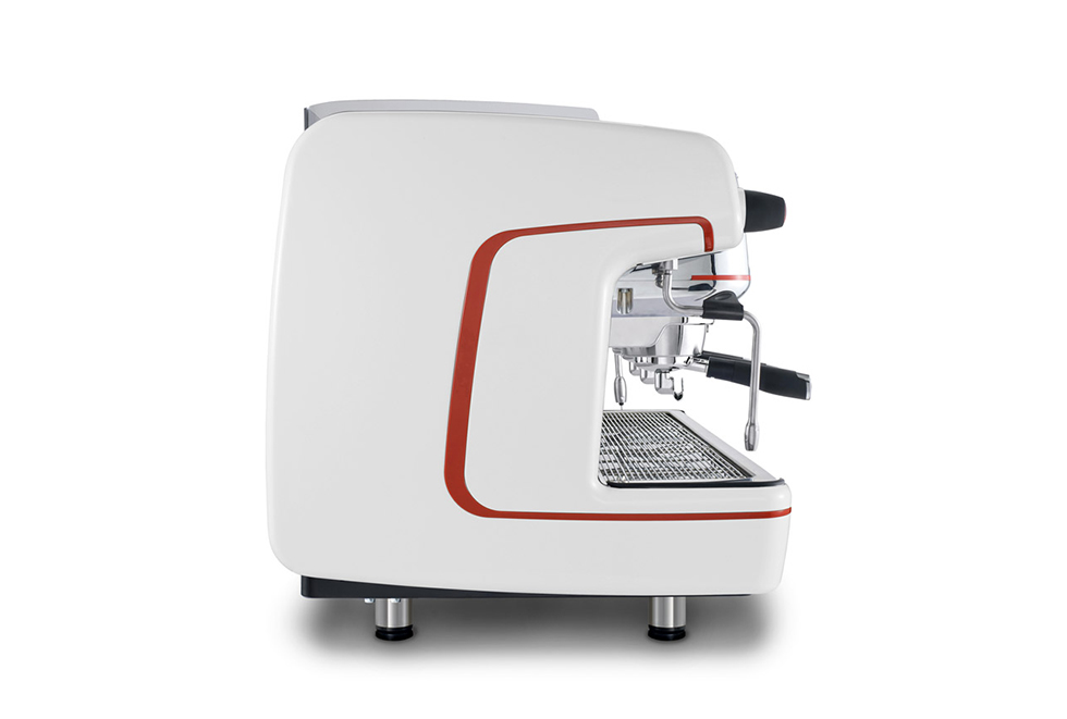 Machine à café LaCimbali M100 blanc cote