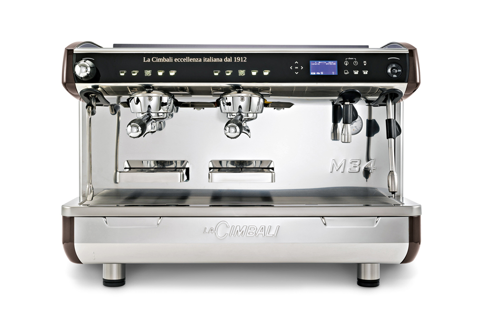 Machine à café LaCimbali M34 face 2 pistons